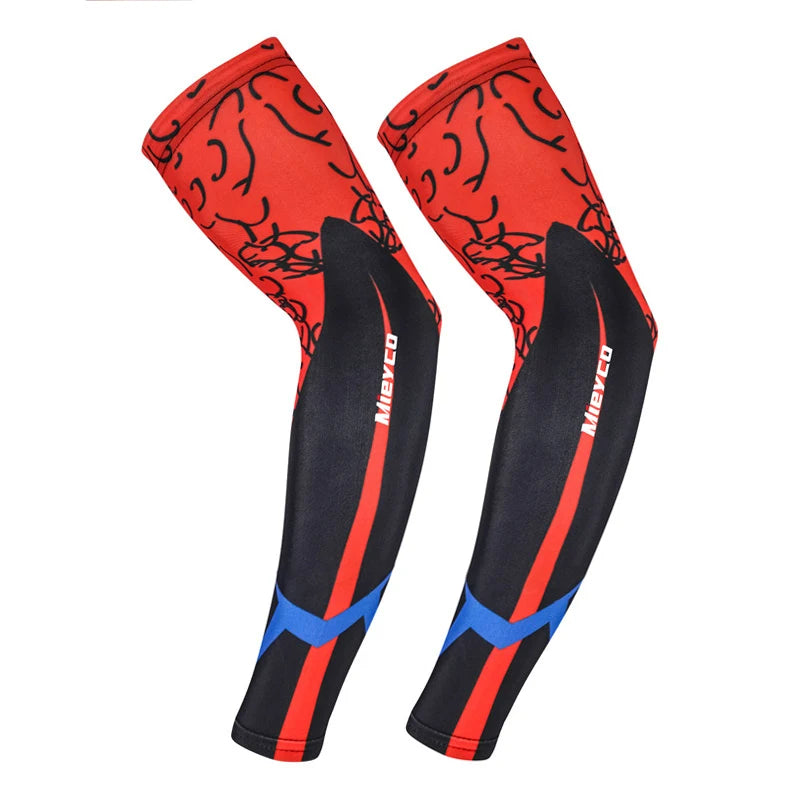 Game Arm Sleeves Bicycle Sleeves UV Protection Running Cycling Sleeves Sunscreen Arm Warmer Sun Mtb Arm Cover Cuff