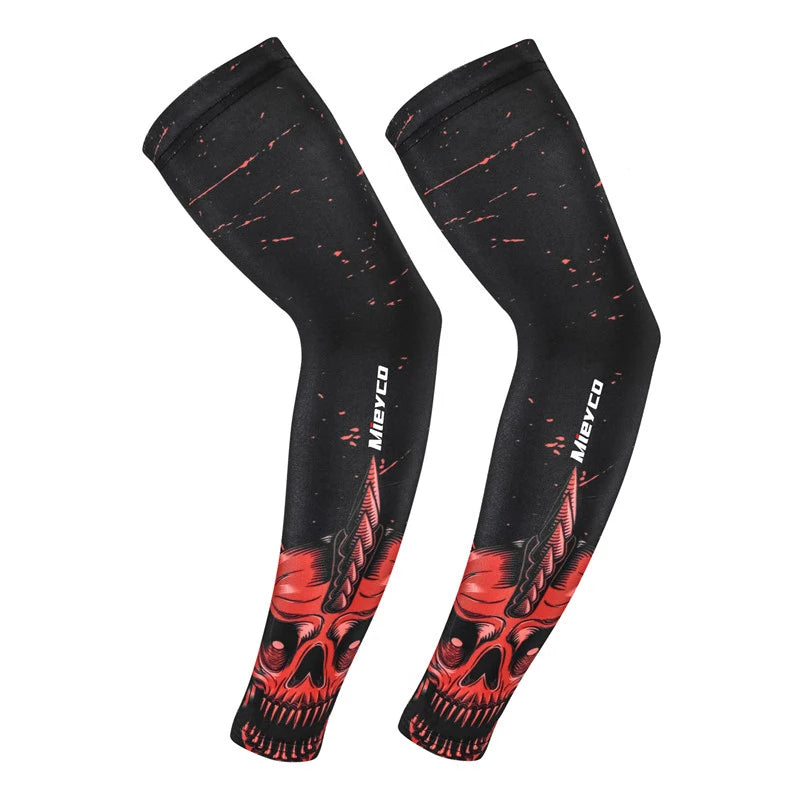 Game Arm Sleeves Bicycle Sleeves UV Protection Running Cycling Sleeves Sunscreen Arm Warmer Sun Mtb Arm Cover Cuff