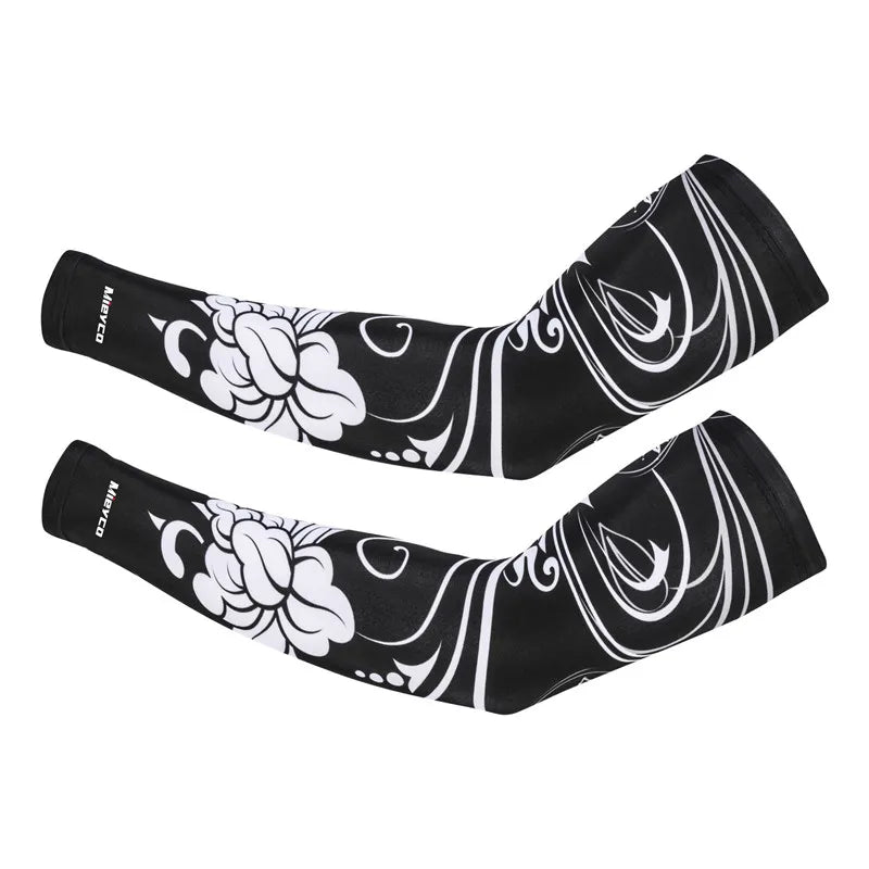 Game Arm Sleeves Bicycle Sleeves UV Protection Running Cycling Sleeves Sunscreen Arm Warmer Sun Mtb Arm Cover Cuff