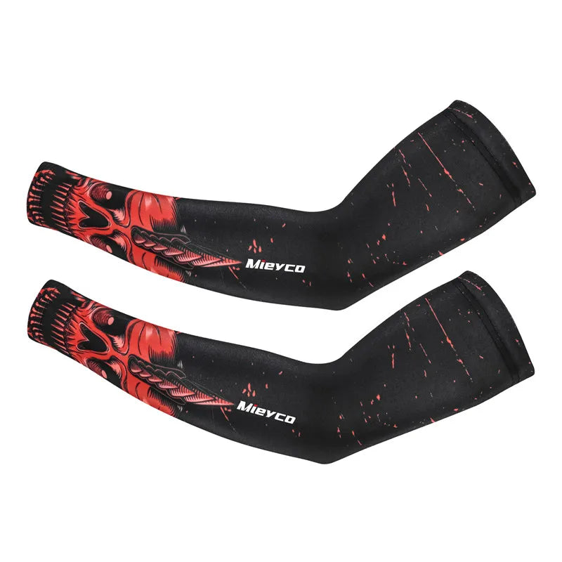 Game Arm Sleeves Bicycle Sleeves UV Protection Running Cycling Sleeves Sunscreen Arm Warmer Sun Mtb Arm Cover Cuff