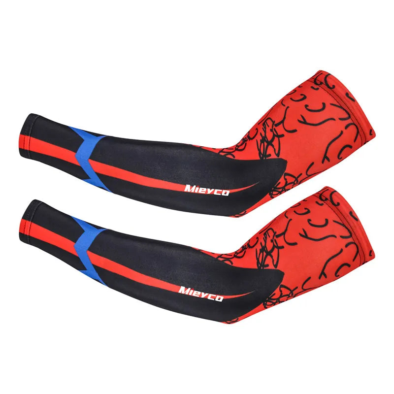 Game Arm Sleeves Bicycle Sleeves UV Protection Running Cycling Sleeves Sunscreen Arm Warmer Sun Mtb Arm Cover Cuff