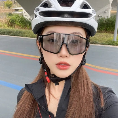 Outdoor Sport Goggle Women Sunglasses for  Riding Mountain Bikes Windproof UV Resistant Sun Glasses Punk Protection Sunglasses