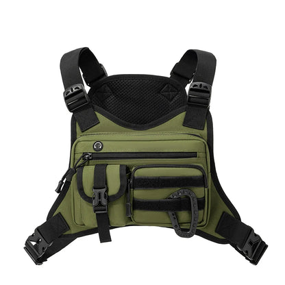 Outdoor Tactical Vest Multi-Functional Waterproof Wear-resistant Vest Backpack Men's Tactical Chest Bag for Hunting
