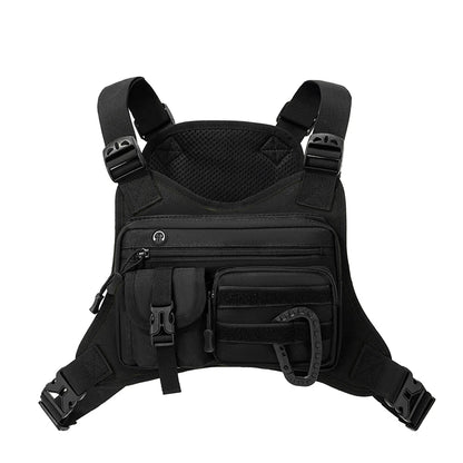 Outdoor Tactical Vest Multi-Functional Waterproof Wear-resistant Vest Backpack Men's Tactical Chest Bag for Hunting