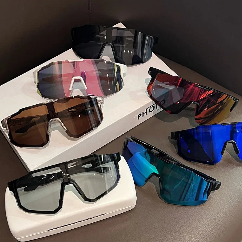 Outdoor Sport Goggle Women Sunglasses for  Riding Mountain Bikes Windproof UV Resistant Sun Glasses Punk Protection Sunglasses