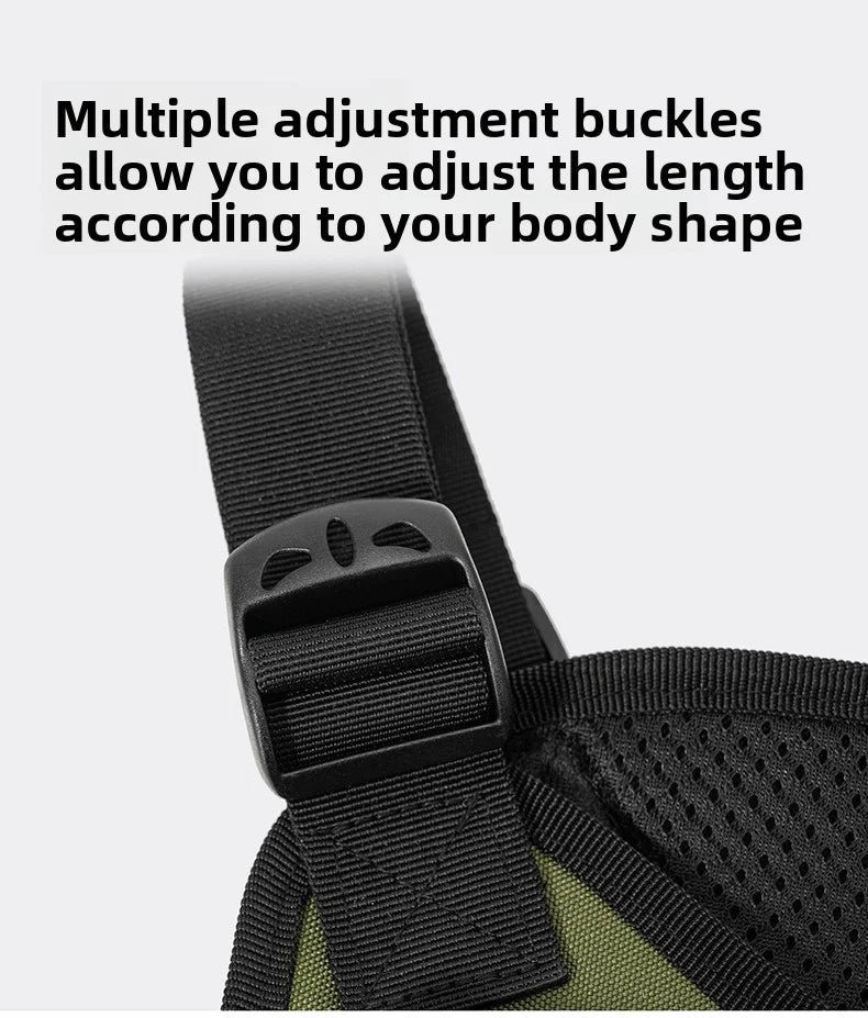 Outdoor Tactical Vest Multi-Functional Waterproof Wear-resistant Vest Backpack Men's Tactical Chest Bag for Hunting
