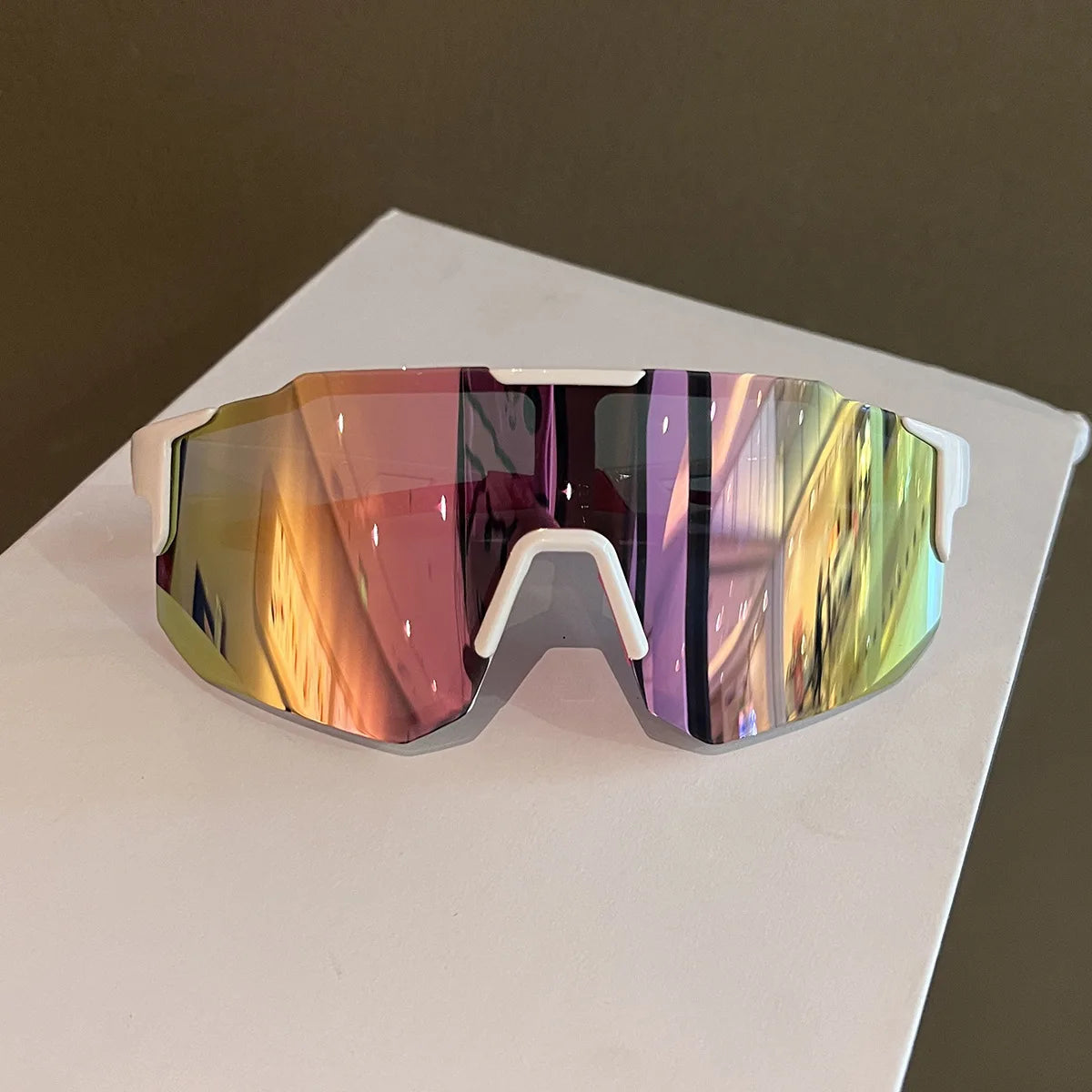 Outdoor Sport Goggle Women Sunglasses for  Riding Mountain Bikes Windproof UV Resistant Sun Glasses Punk Protection Sunglasses