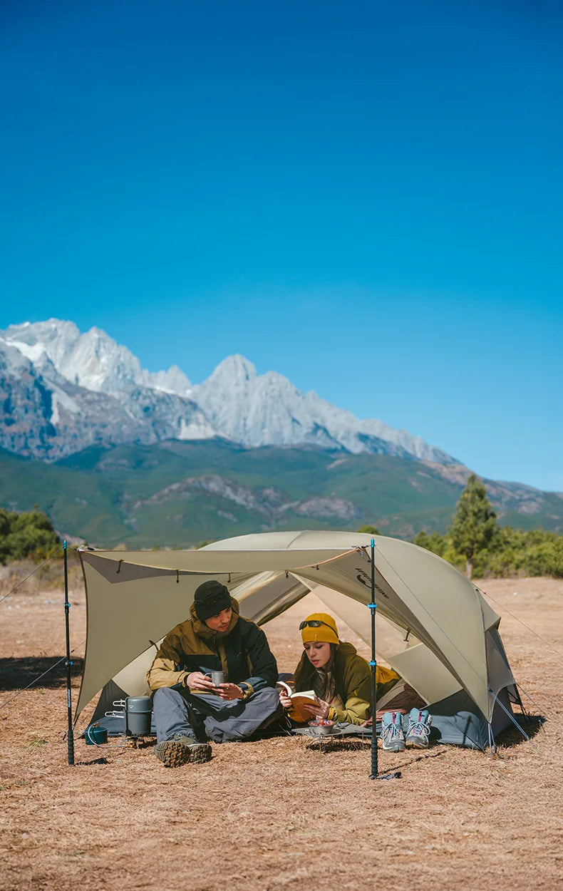 Naturehike Mongar 2 UL/PRO/Base Tent Camping 1-3 Person Tent Outdoor Travel 15D Waterproof Ultralight Backpacking Shelter Tent