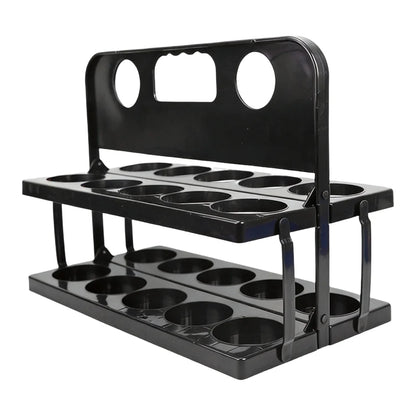 10-Compartment Foldable Sports Water Bottle Holder For Gyms And Cycling Teams Itness Equipment Accessories