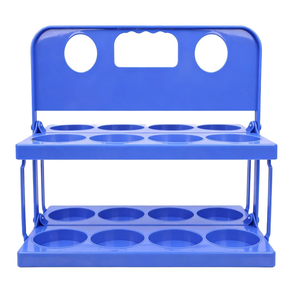10-Compartment Foldable Sports Water Bottle Holder For Gyms And Cycling Teams Itness Equipment Accessories