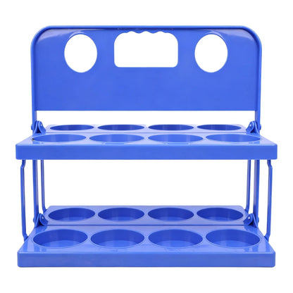 10-Compartment Foldable Sports Water Bottle Holder For Gyms And Cycling Teams Itness Equipment Accessories
